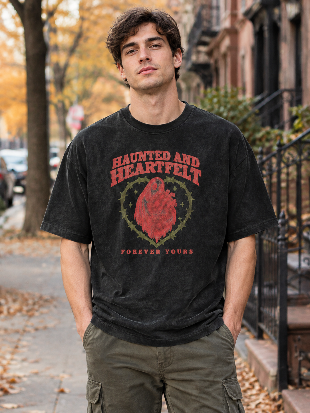 Satan Loves You "Haunted And Heartfelt"-Shirt
