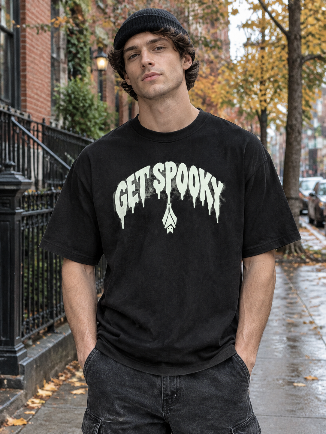 Stay Weird "Get Spooky"-Shirt