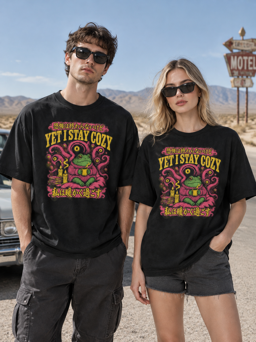The Horrors Are Never Ending "Yet I Stay Cozy"-Shirt