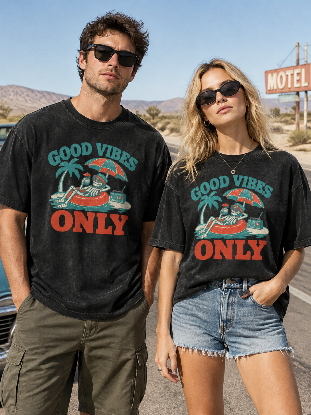 Everything Is Gonna Be Okay "Good Vibes Only"-Shirt