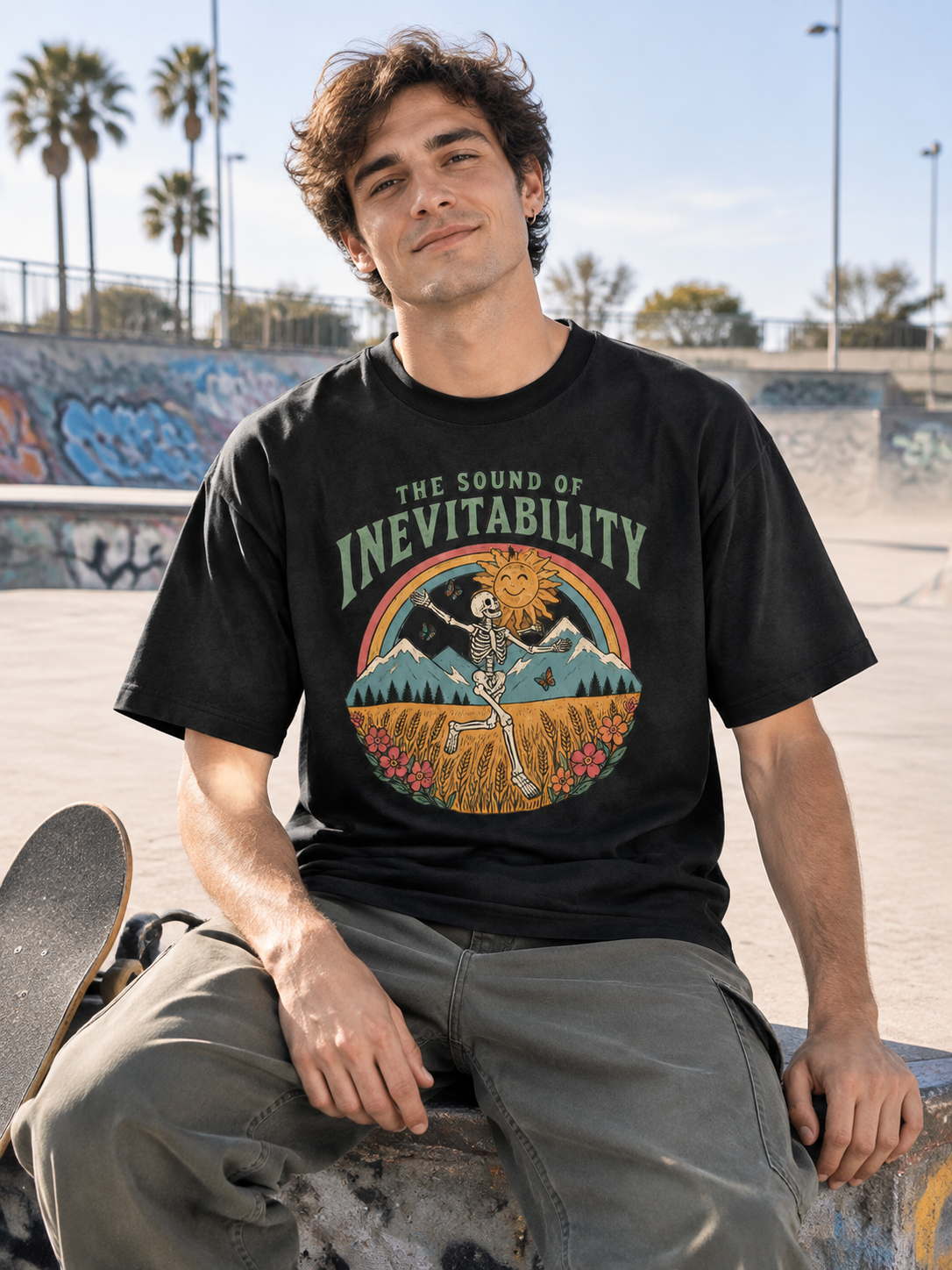 Sound Of Existential Read "The Sound Of Inevitability"-Shirt