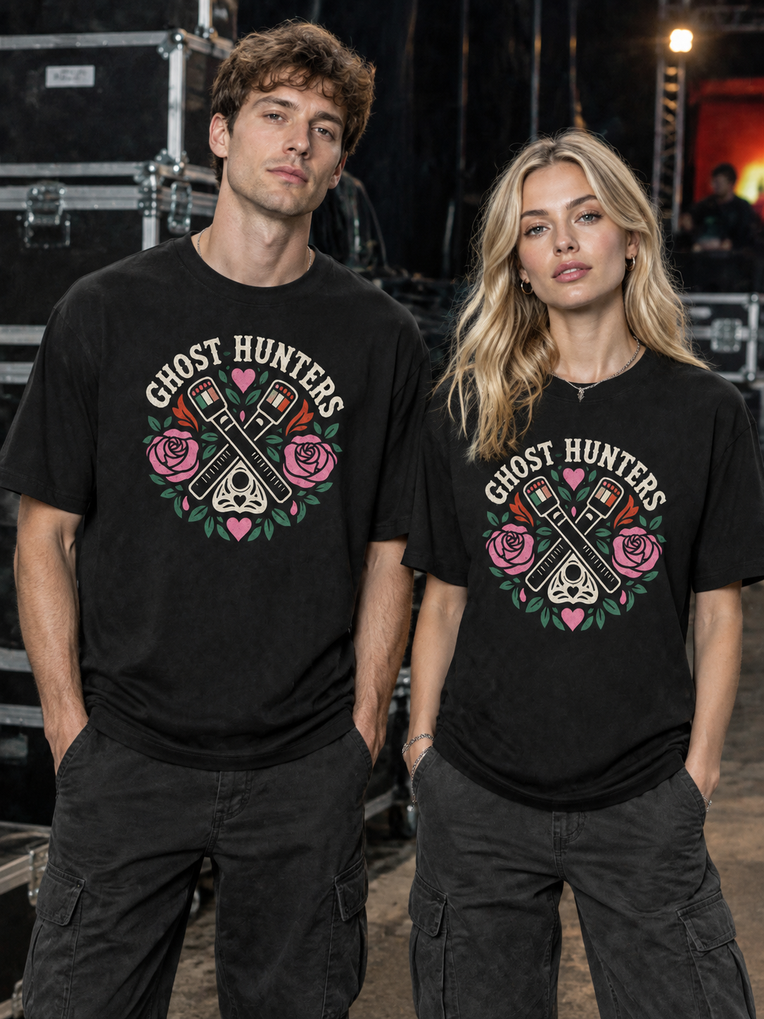 True Crime Club "Ghost Hunters"-Shirt