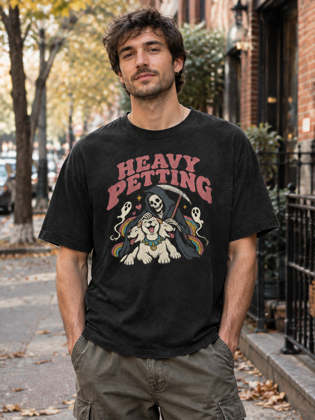 Death Metal "Heavy Petting"-Shirt