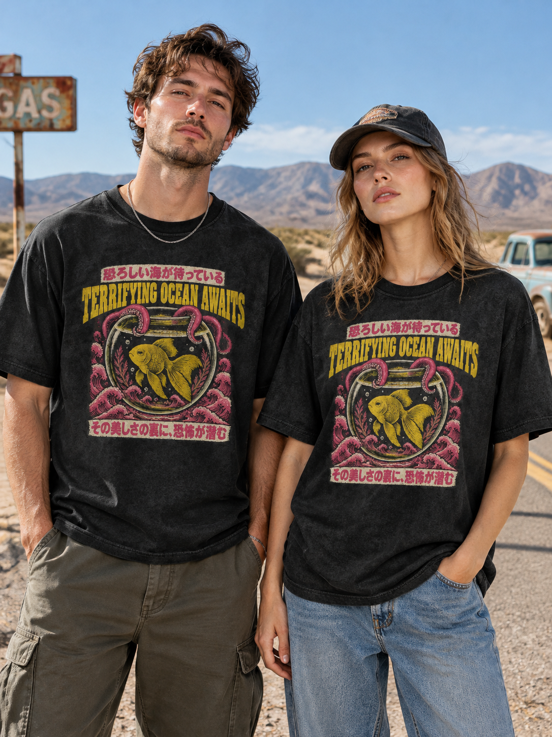 Countless Horrors "Terrifying Ocean Awaits"-Shirt