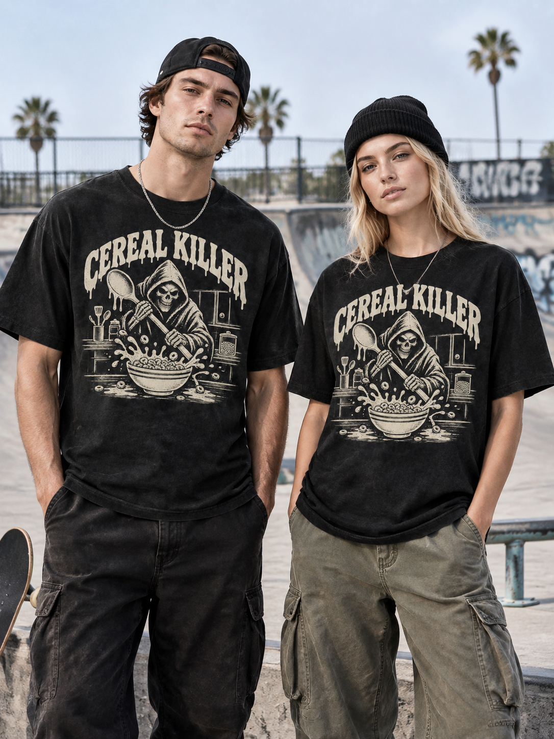 Death By Pizza "Cereal Killer"-Shirt