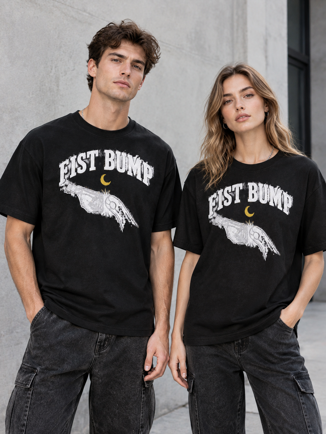 Spooky Boop "Fist Bump"-Shirt