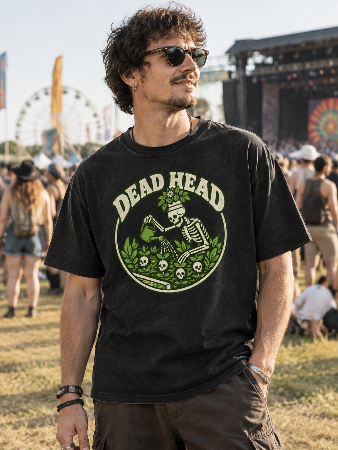 Feel Alive "Dead Head"-Shirt