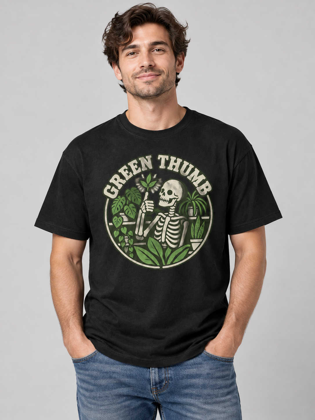 Feel Alive "Green Thumb"-Shirt