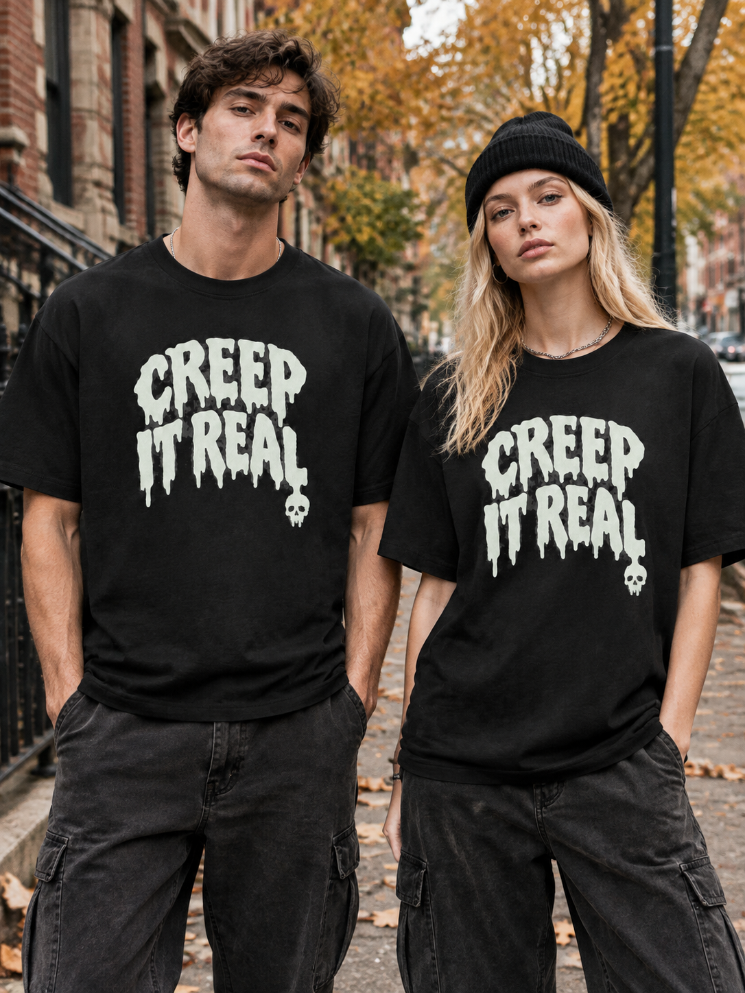 Stay Weird "Creep It Real"-Shirt