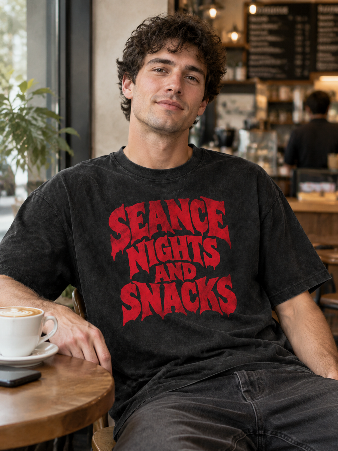 Serial Killer Documentaries And Chill "Seance Nights And Snacks"-Shirt