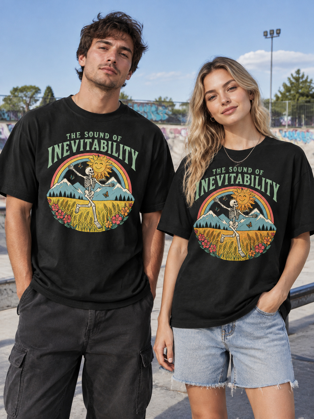 Sound Of Existential Read "The Sound Of Inevitability"-Shirt