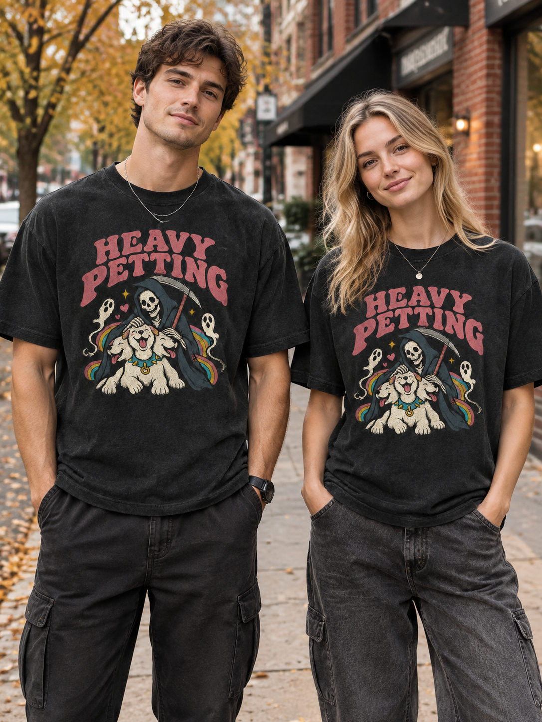 Death Metal "Heavy Petting"-Shirt