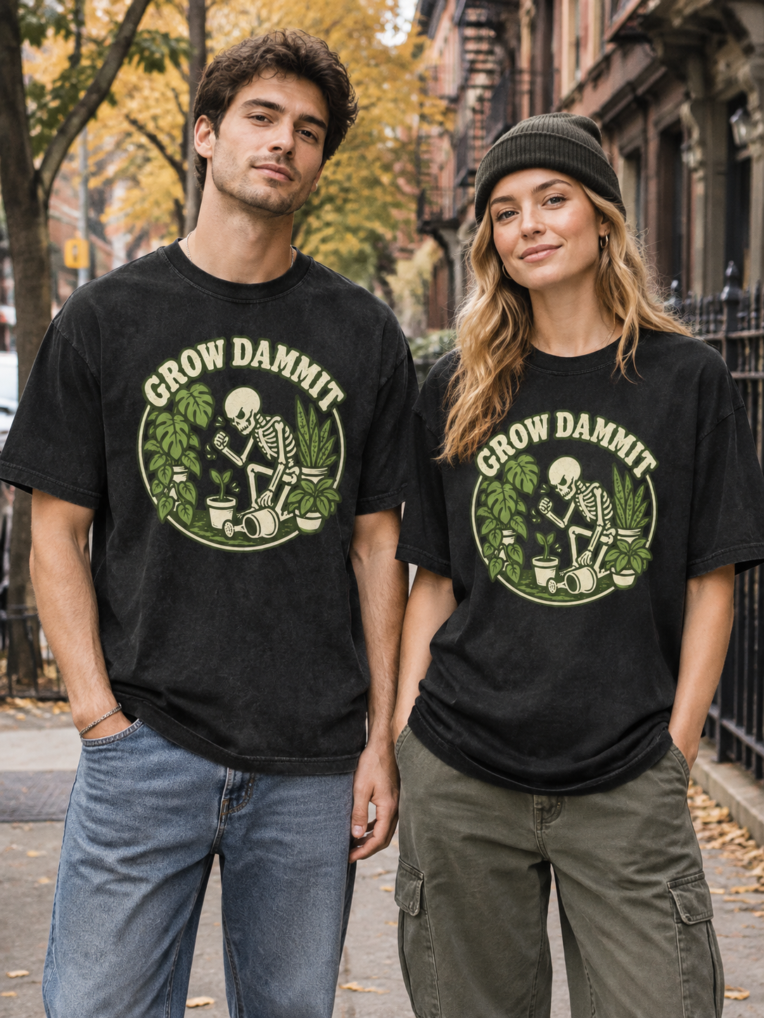 Feel Alive "Grow Dammit"-Shirt