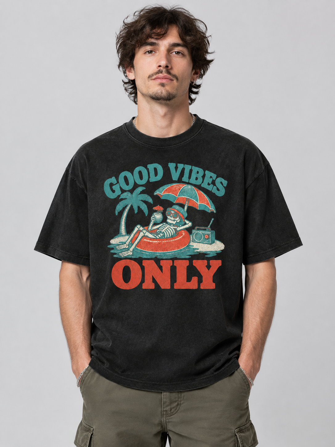 Everything Is Gonna Be Okay "Good Vibes Only"-Shirt