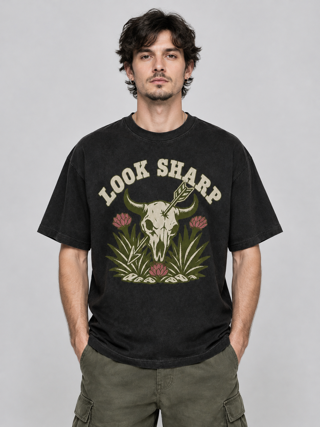 Don't Be A Prick "Look Sharp"-Shirt