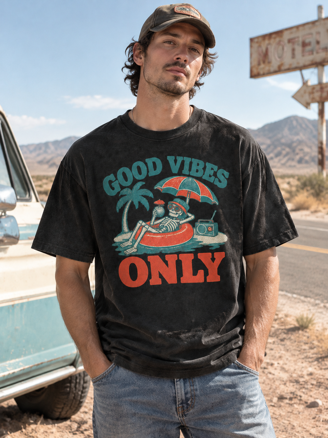 Everything Is Gonna Be Okay "Good Vibes Only"-Shirt